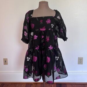 Amanda Uprichard Babydoll Dress